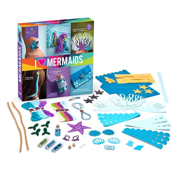 Craft-Tastic(R) I Love Mermaids Craft Kit alternate view