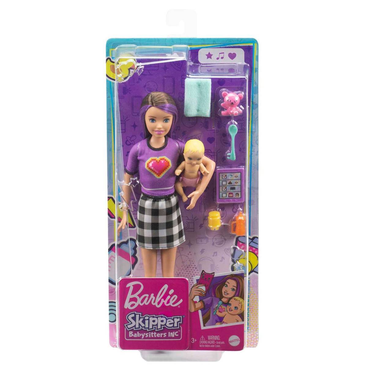 Barbie(R) Skipper Babysitters Doll & Accessory Set