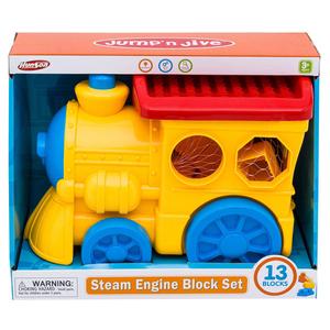 Jump'n Jive Steam Engine Block Set