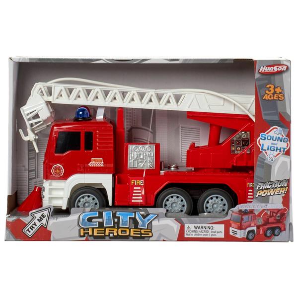 Hunson City Heroes Fire Engine Truck alternate view