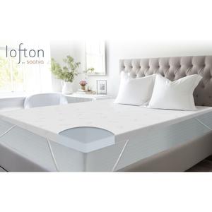 Lofton By Saatva Gel Silk Bed Topper alternate view