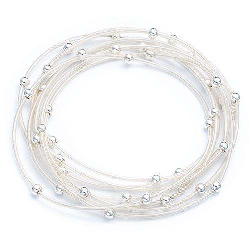 Gloria Vanderbilt Silver-Tone Snake Chain Bracelet
