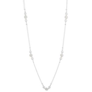 Gloria Vanderbilt Silver-Tone & Crystal Necklace