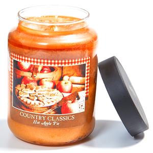 Country Classics Hot Apple Pie 26oz. Jar Candle