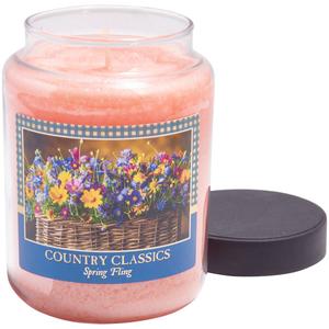 Country Classics 26oz. Spring Fling Jar Candle