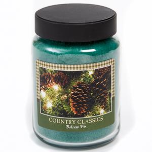 Country Classics Balsam Fir 26oz. Jar Candle
