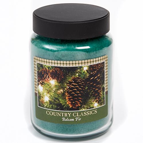 Country Classics Balsam Fir 26oz. Jar Candle