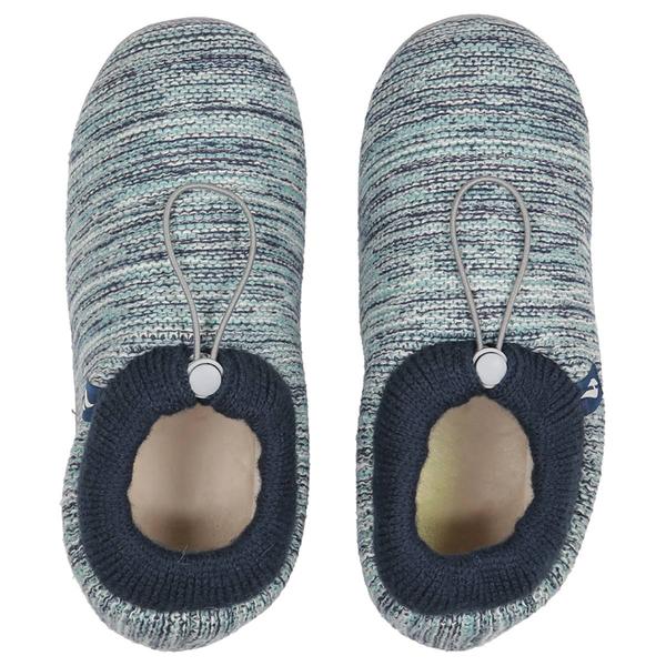 Womens Heat Holders(R) Erin Space Dye Knit Drawstring Slippers