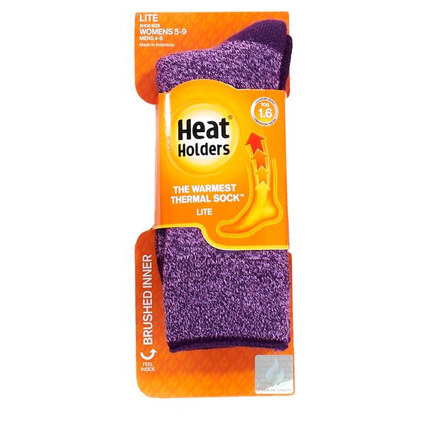 Womens Heat Holders(R) Lite Twist Crew Socks