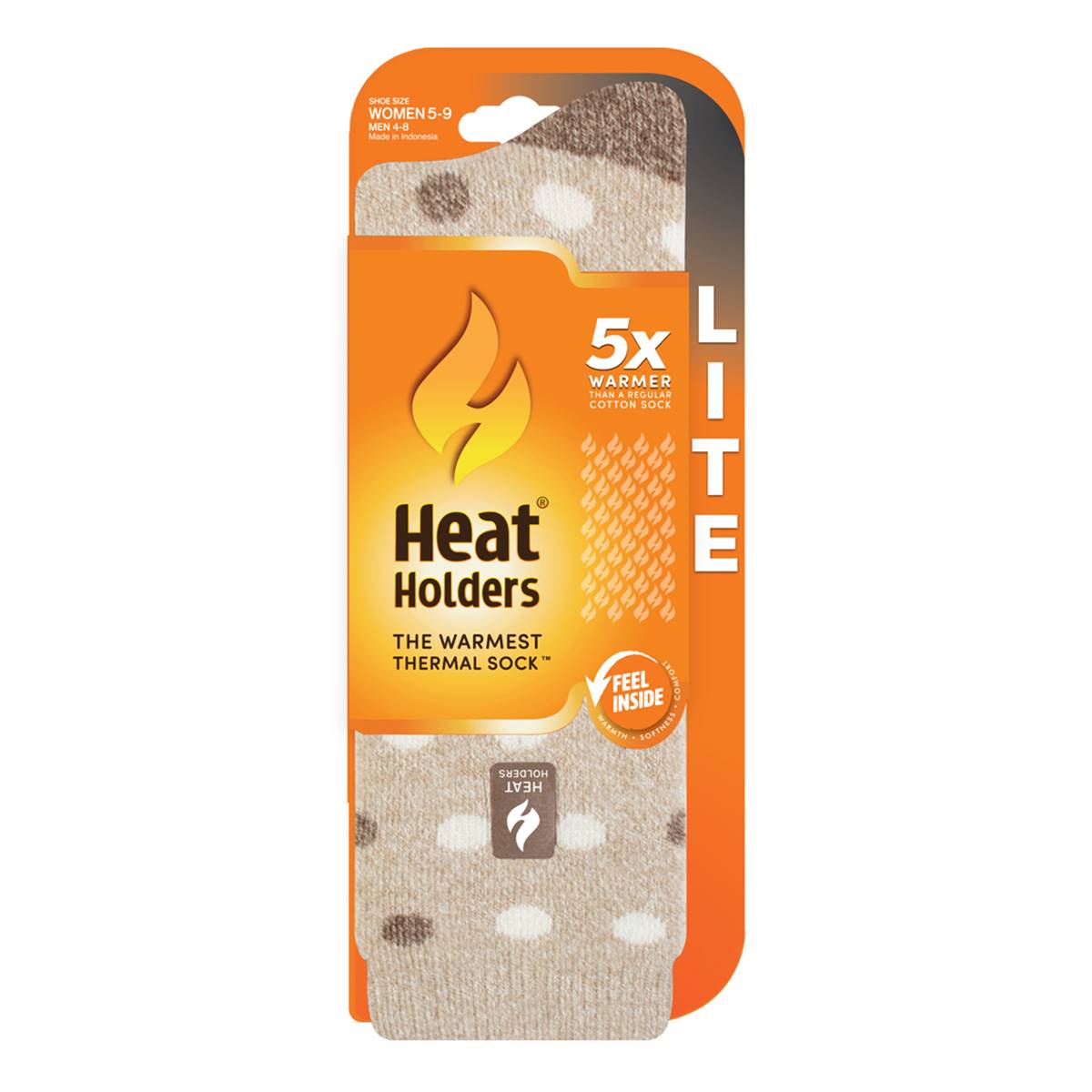 Womens Heat Holders(R) Paige Lite Spot Crew Socks