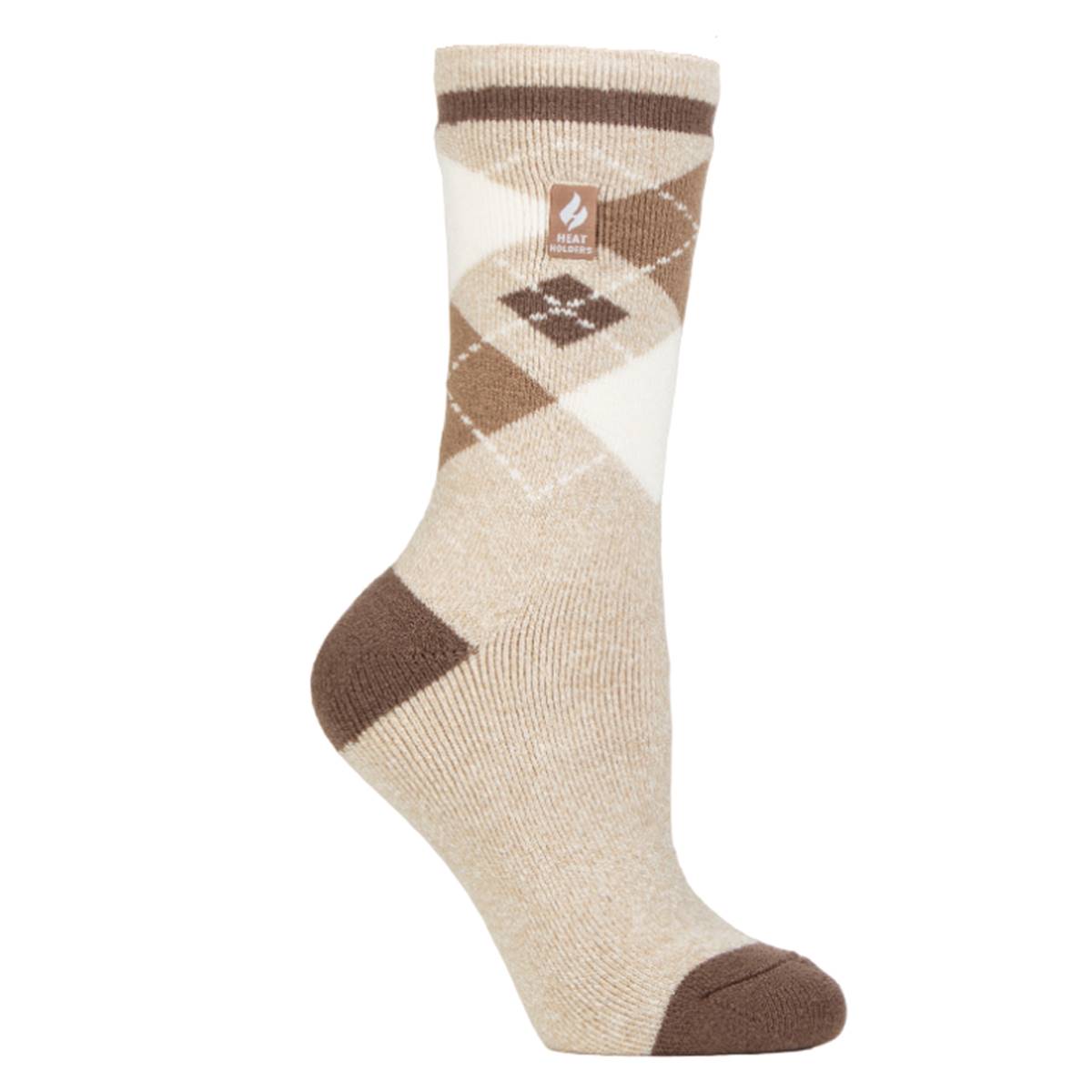 Womens Heat Holders(R) Azelia Lite(tm) Argyle Crew Socks