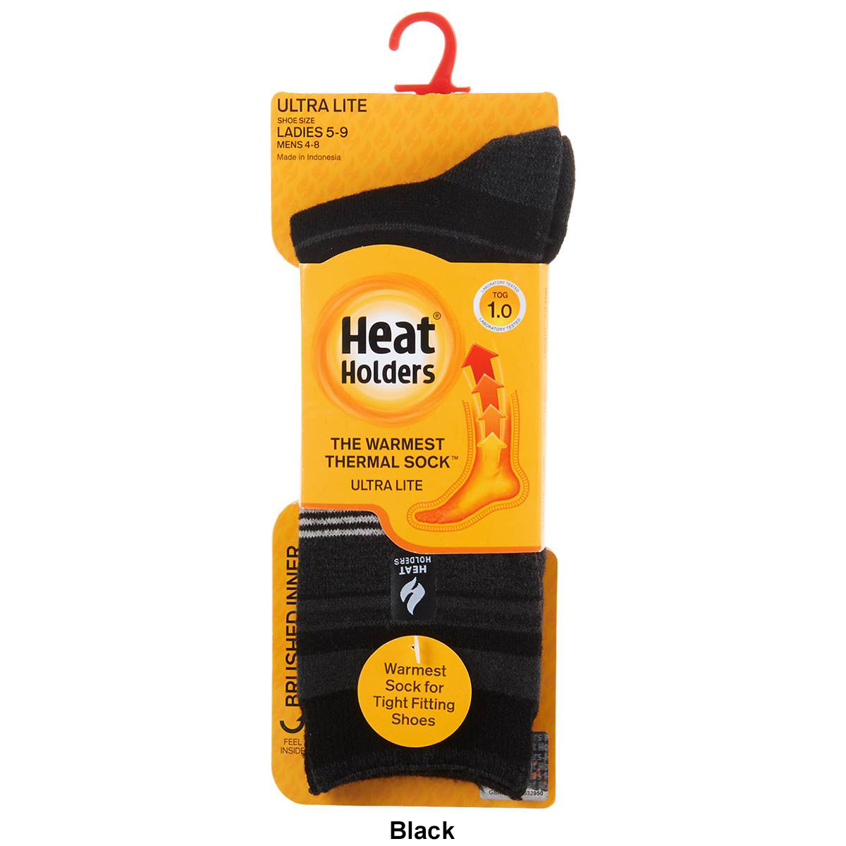 Womens Heat Holders(R) ULTRA LITE(tm) Stripe Crew Socks