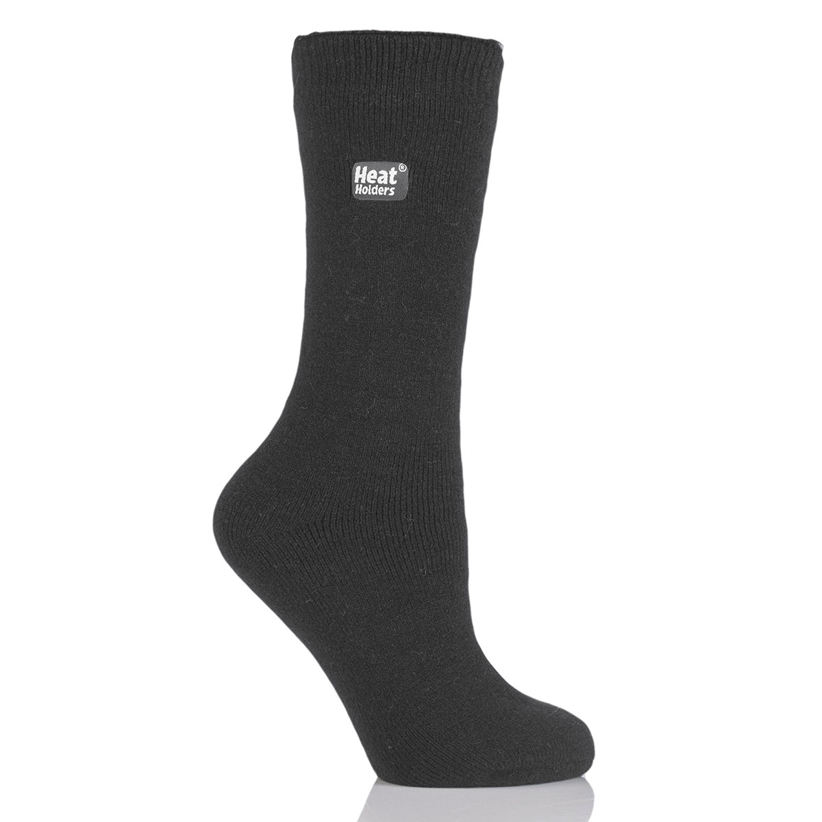 Womens Heat Holders(R) ULTRA LITE(tm) Holly Solid Crew Socks