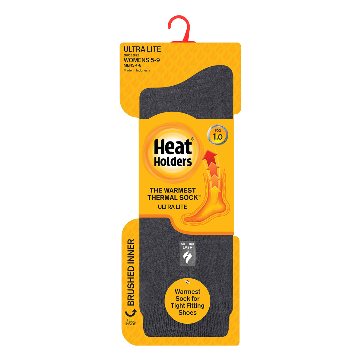 Womens Heat Holders(R) ULTRA LITE(tm) Holly Solid Crew Socks