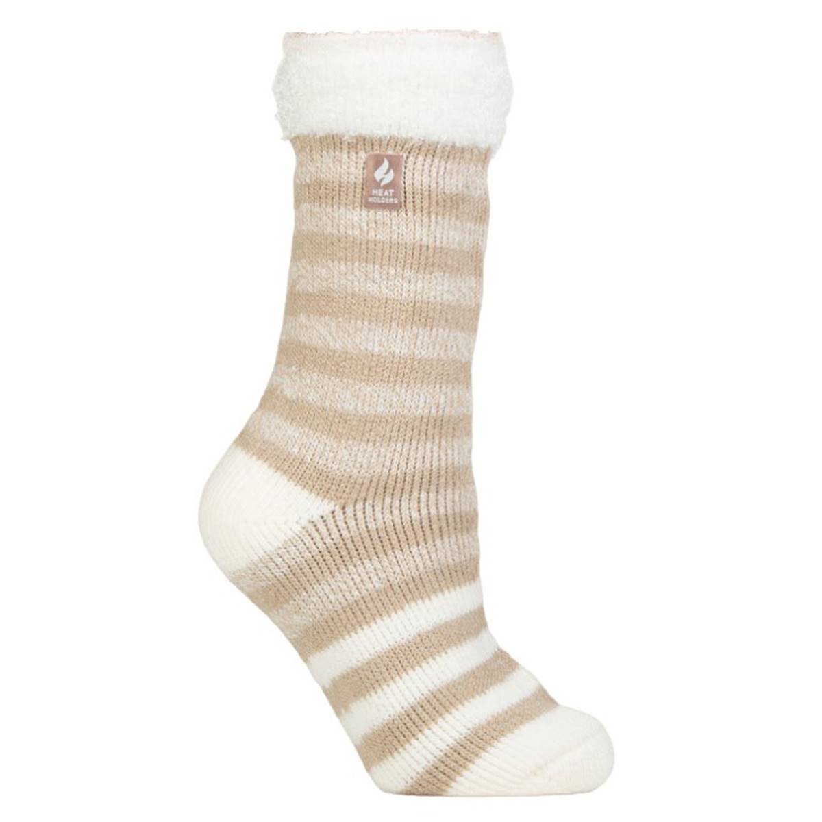 Womens Heat Holders Avery Stripe Crew Socks