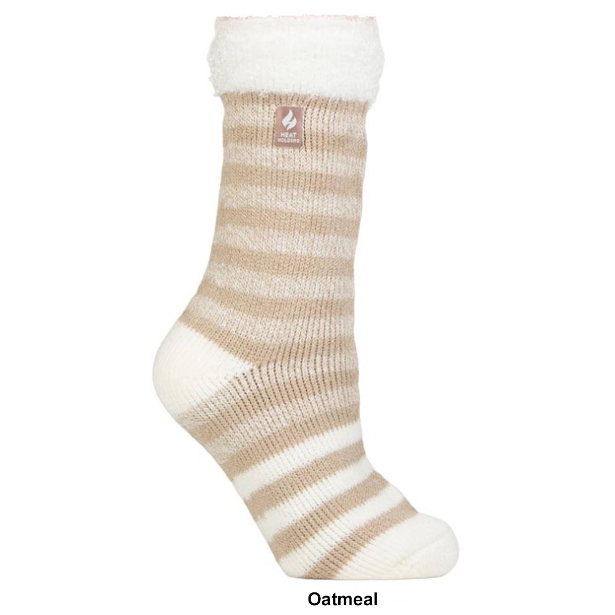 Womens Heat Holders Avery Stripe Crew Socks