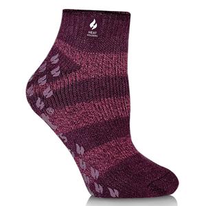 Womens Heat Holders(R) Liv Stripe Slipper Ankle Sock alternate view