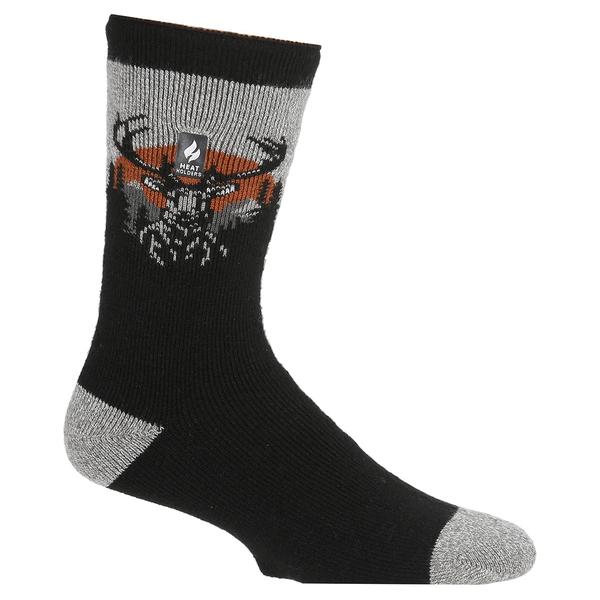 Mens Heat Holders(R) Lite John Stag Quarter Socks