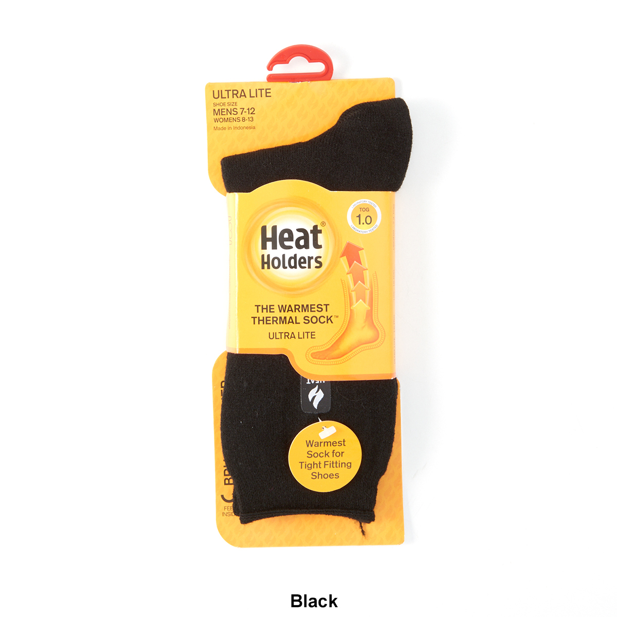 Mens Heat Holders(R) Ultra Lite Solid Crew Socks