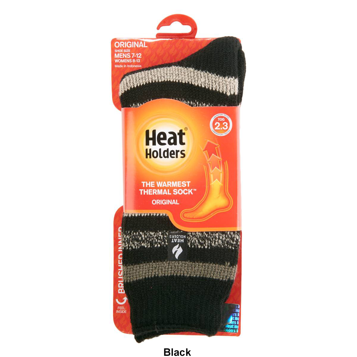 Mens Heat Holders(R) Original(tm) Brian Stripe Crew Socks