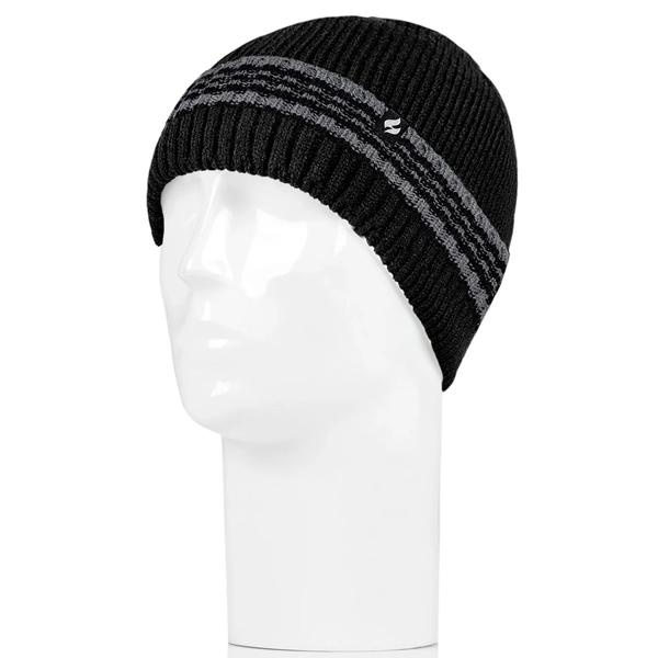 Mens Heat Holders(R) Bjorn Roll-Up Hat with Stripes alternate view