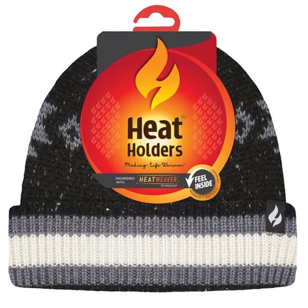 Mens Heat Holders(R) Drew Aztec Roll Up Knit Hat alternate view