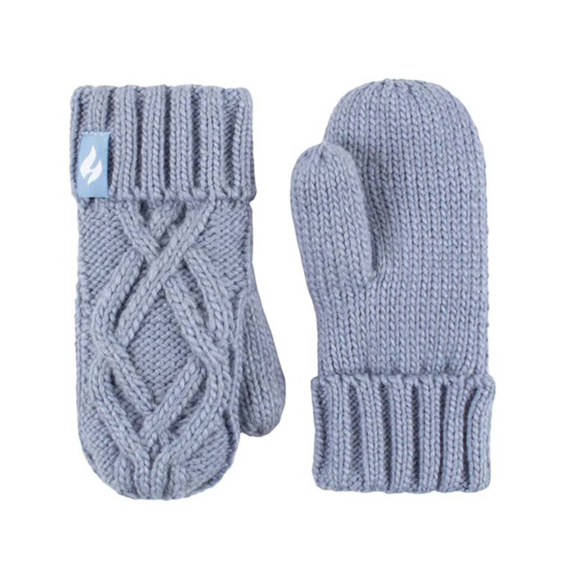 Girls Heat Holders(R) Majestic Explorer Cable Mittens