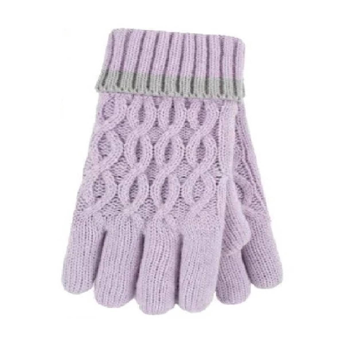 Girls Heat Holders(R) Ice Palace Cable Gloves