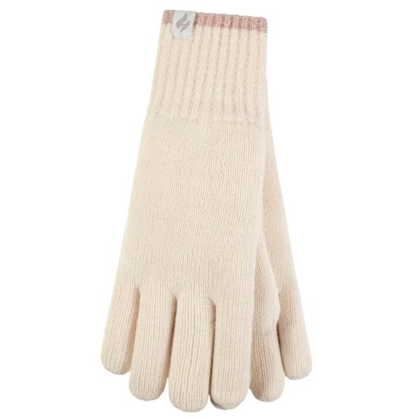 Womens Heat Holders(R) Torrey Gloves with Lurex Stripe