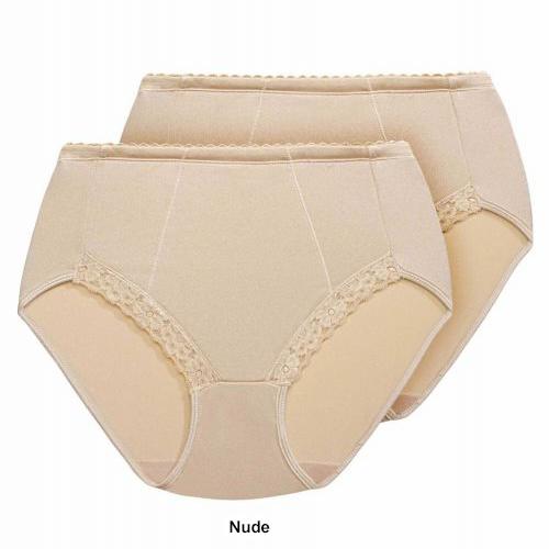Womens Exquisite Form 2pk. Medium Control Shape Brief 51070261XA alternate view