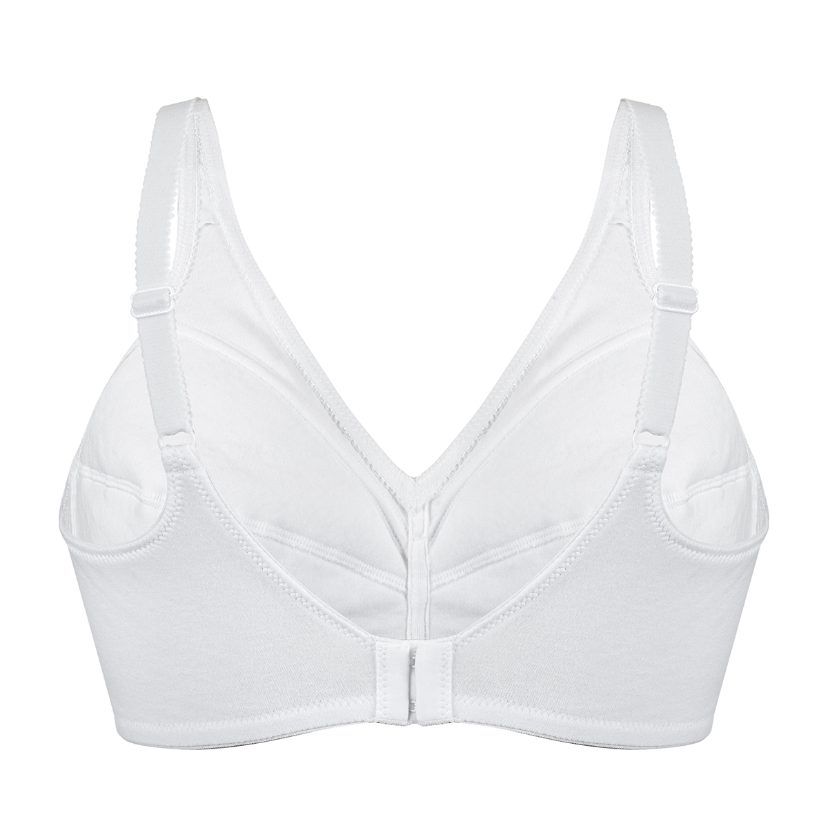 Womens Bestform Floral Trim Wire-Free Cotton Bra 5006233