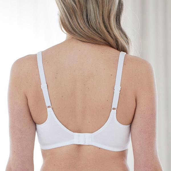 Womens Bestform Floral Trim Wire-Free Cotton Bra 5006233 alternate view