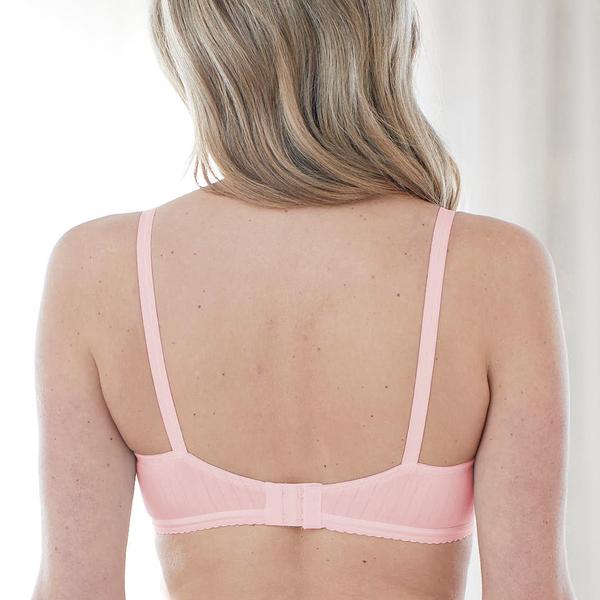Womens Bestform Cotton Striped Wire-Free Cotton Bra 5006248 alternate view