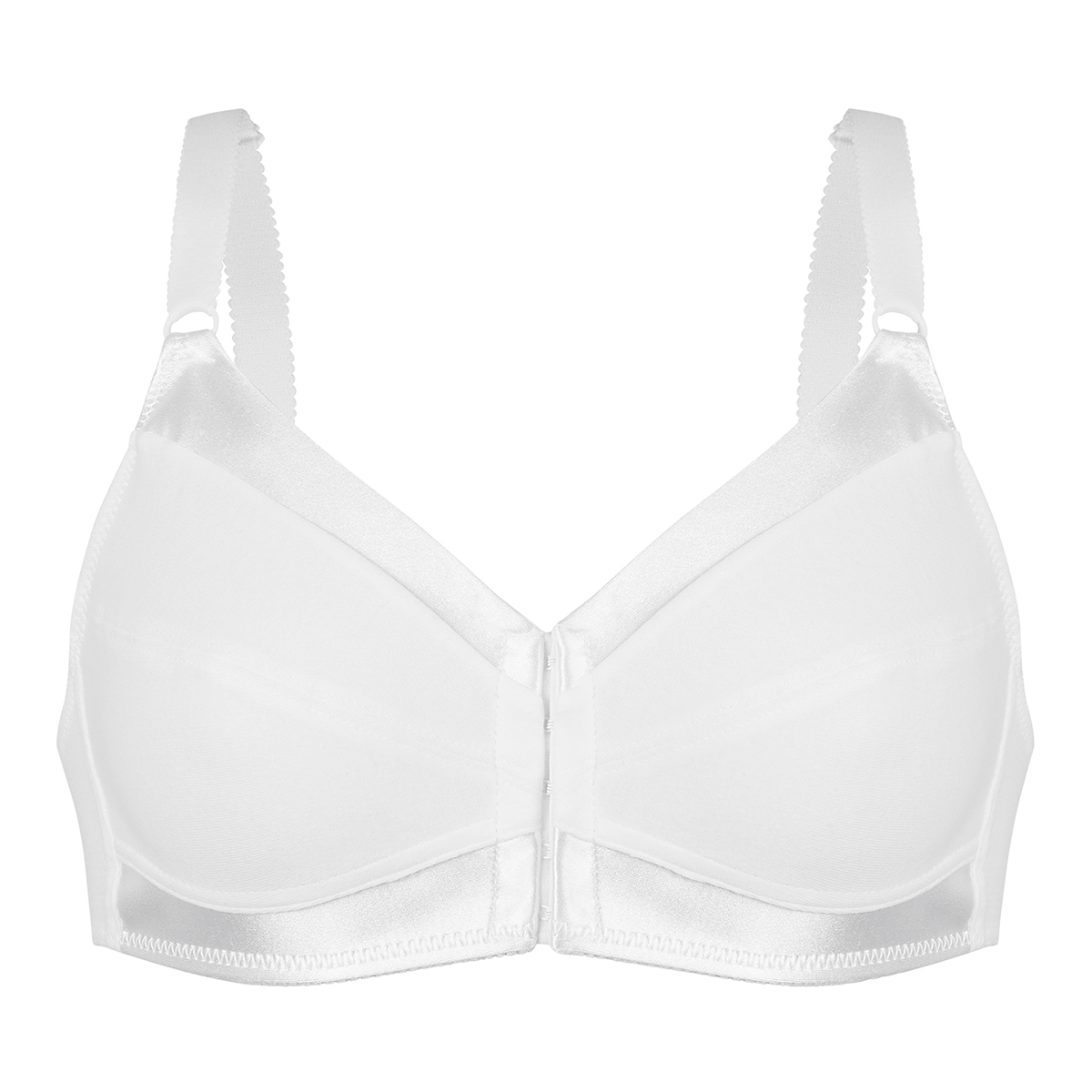 Womens Bestform Wireless Cotton Bra With Front Closure 5006770