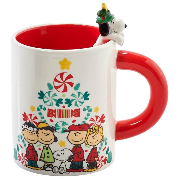 Peanuts(tm) Snoopy & Gang Candy Christmas Tree Mug
