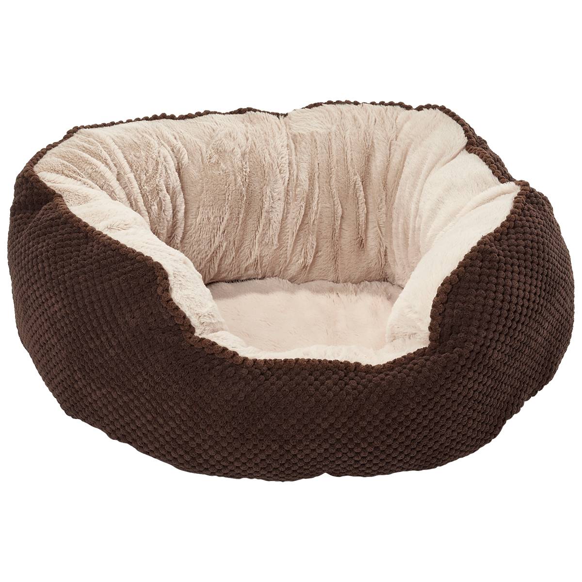 Comfortable Pet Oval Cuddler Bed
