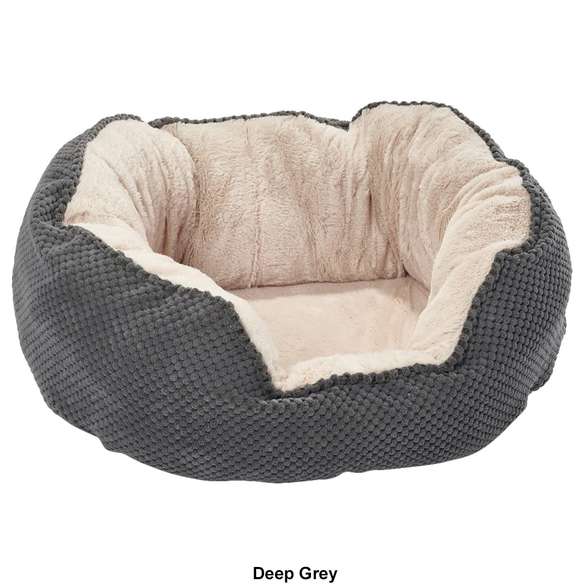 Comfortable Pet Oval Cuddler Bed