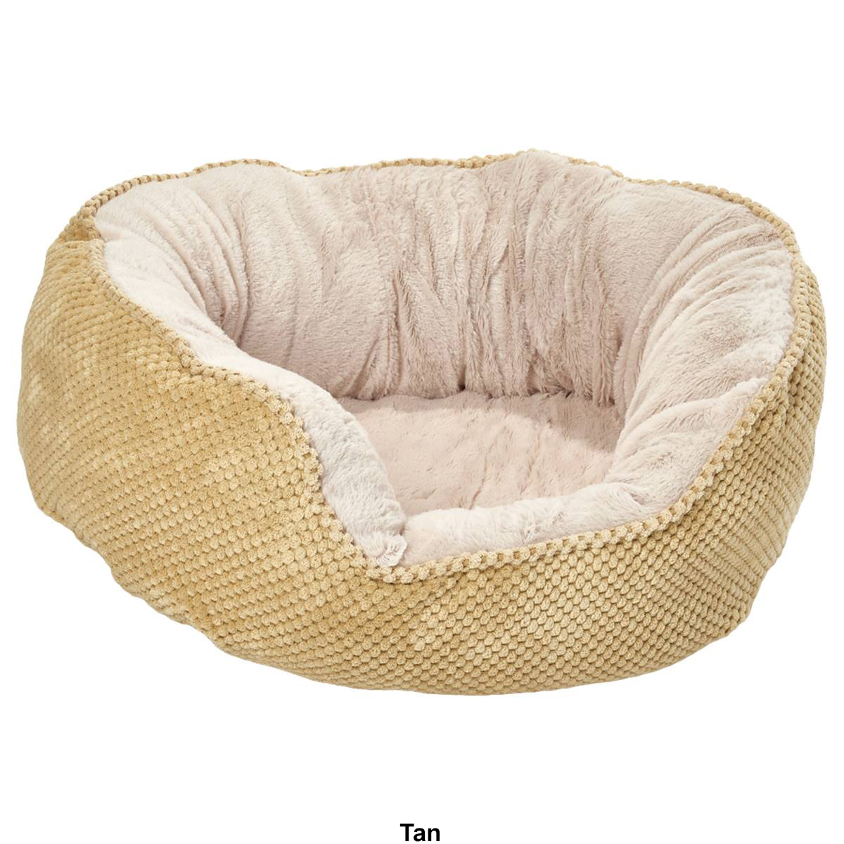 Comfortable Pet Oval Cuddler Bed