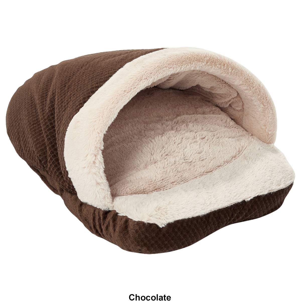 Comfortable Pet Covered Cat Bed