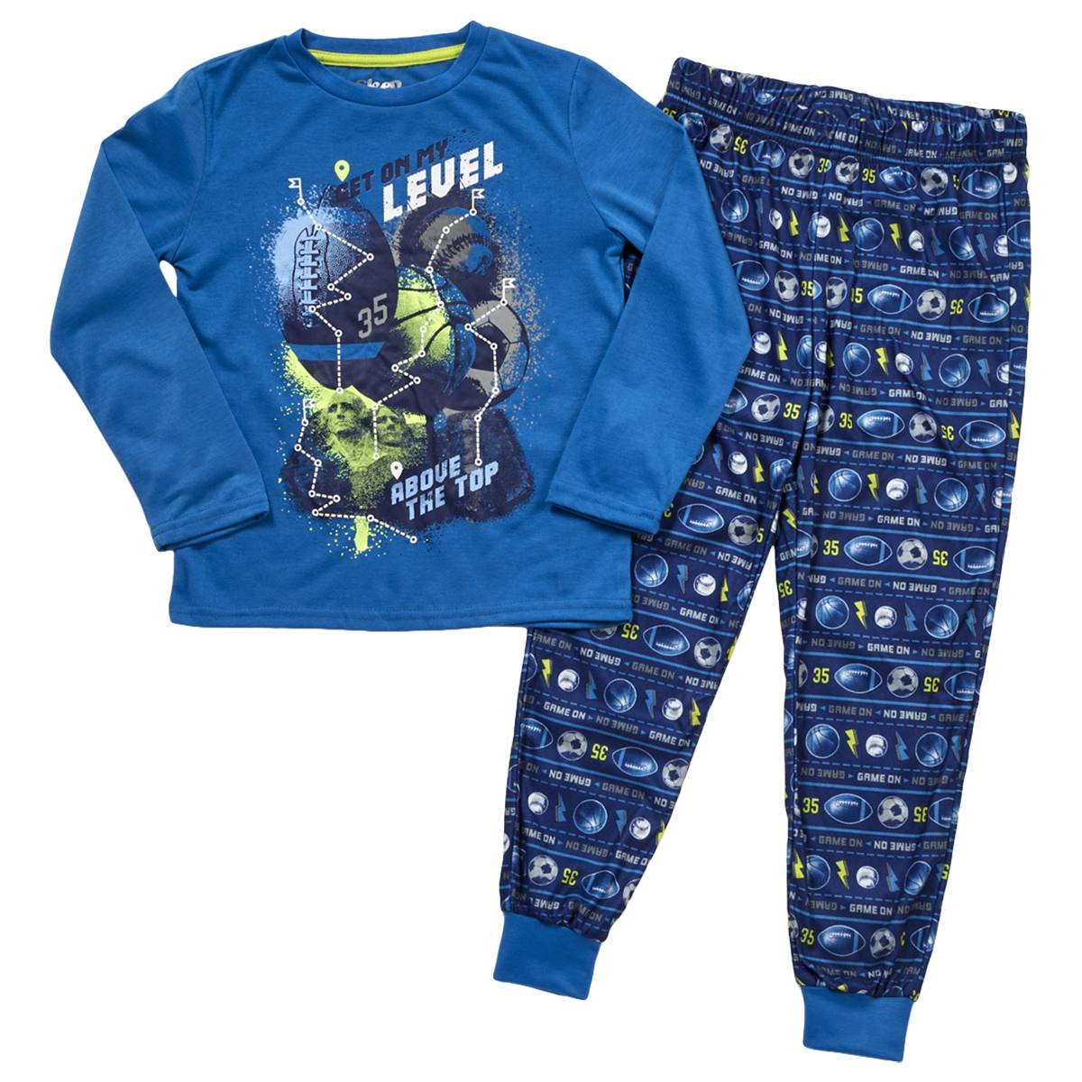 Boys Sleep On It 2pc. Sports Pajama Set