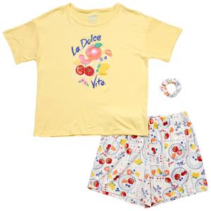 Girls (7-16) Sleep On It(R) 3pc. La Dolce Vita Pajama Set