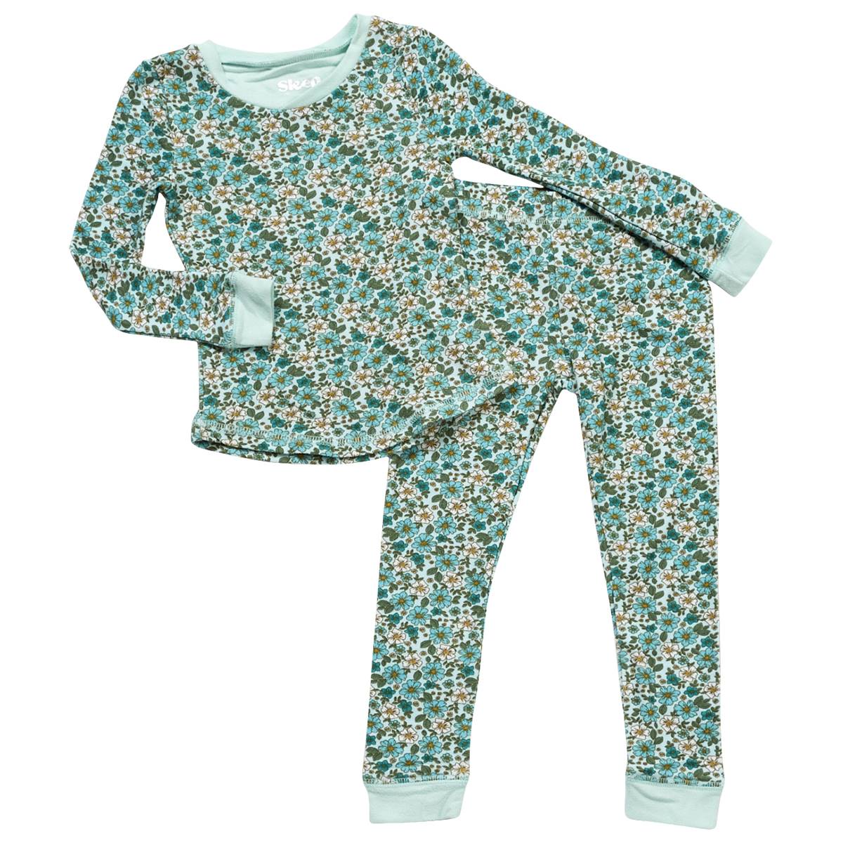 Girls (4-6) Sleep On It 2pc. Floral Pajama Set