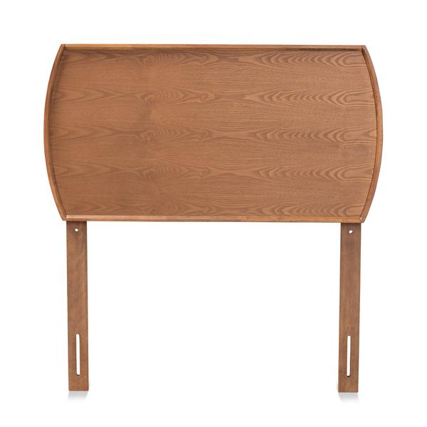 Baxton Studio Laurien Ash Walnut Wood Twin Size Headboard alternate view