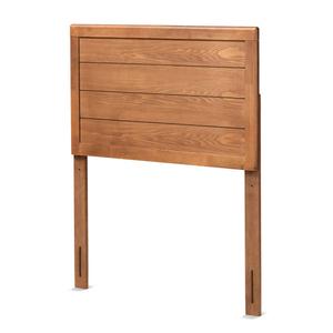 Baxton Studio Seren Walnut Brown Wood Twin Size Headboard