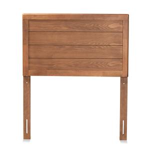 Baxton Studio Seren Walnut Brown Wood Twin Size Headboard alternate view