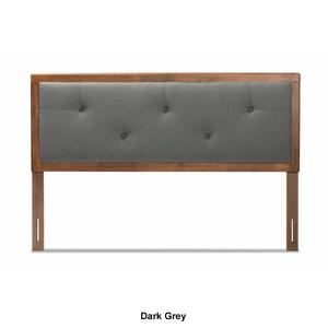 Baxton Studio Abner Modern Fabric Wood Full Size Headboard alternate view