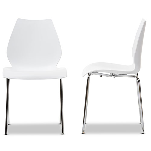 Baxton Studio Overlea Dining Chair - Set Of 2