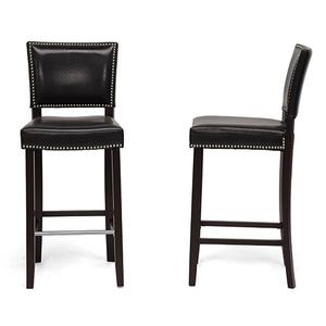 Baxton Studio Aries 2pc. Bar Stool Set