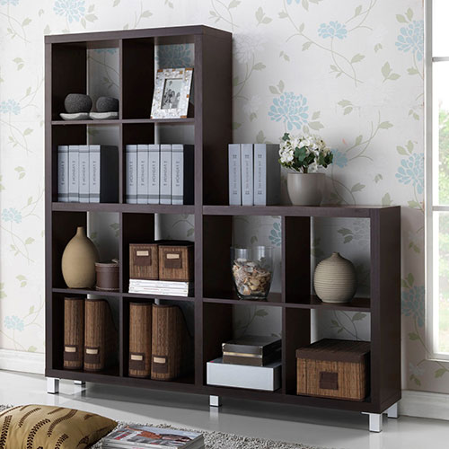 Baxton Studio Sunna Modern Cube Shelving Unit