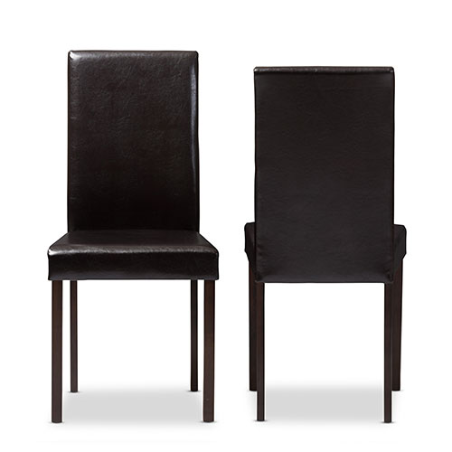 Baxton Studio Andrew Dining Chair - Set Of 4